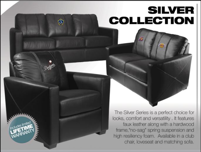 SILVER LOUNGE CHAIR